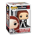 Imagen del producto Figura Funko Pop de Black Widow en traje blanco con cabeza oscilante