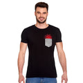 Imagen del producto Camiseta de bolsillo Rubí para fans de Zelda negra
