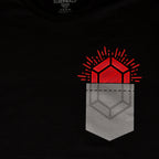 Imagen del producto Camiseta de bolsillo Rubí para fans de Zelda negra