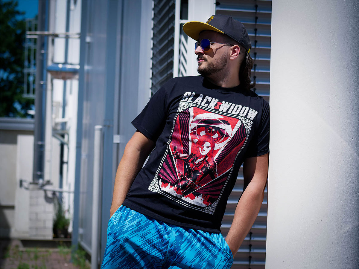 Product image Black Widow - Eye in the Sky Movie T-Shirt Black