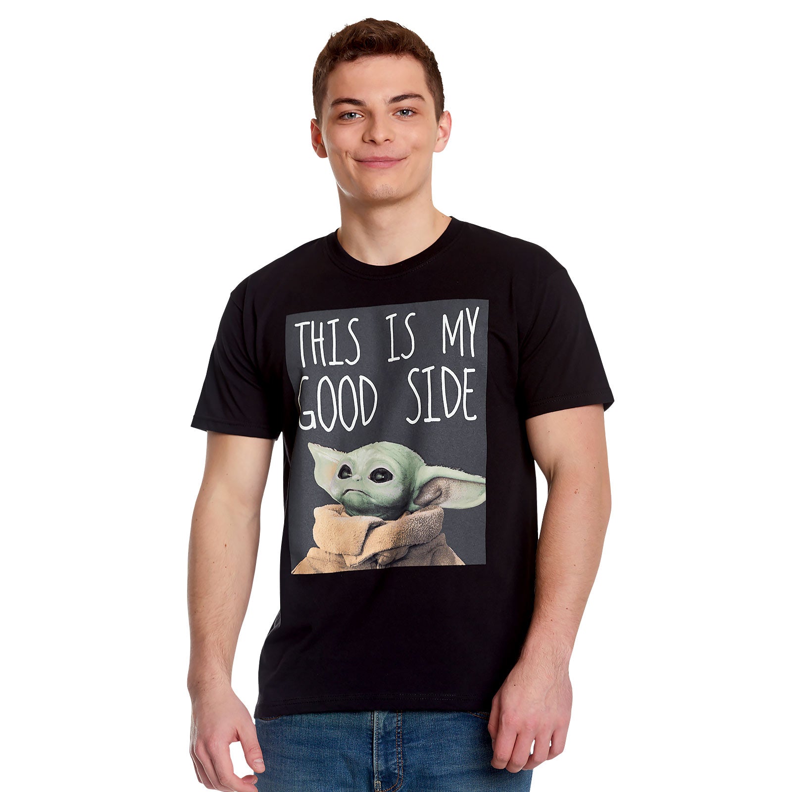 Product image The Child My Good Side T-Shirt black - Star Wars The Mandalorian