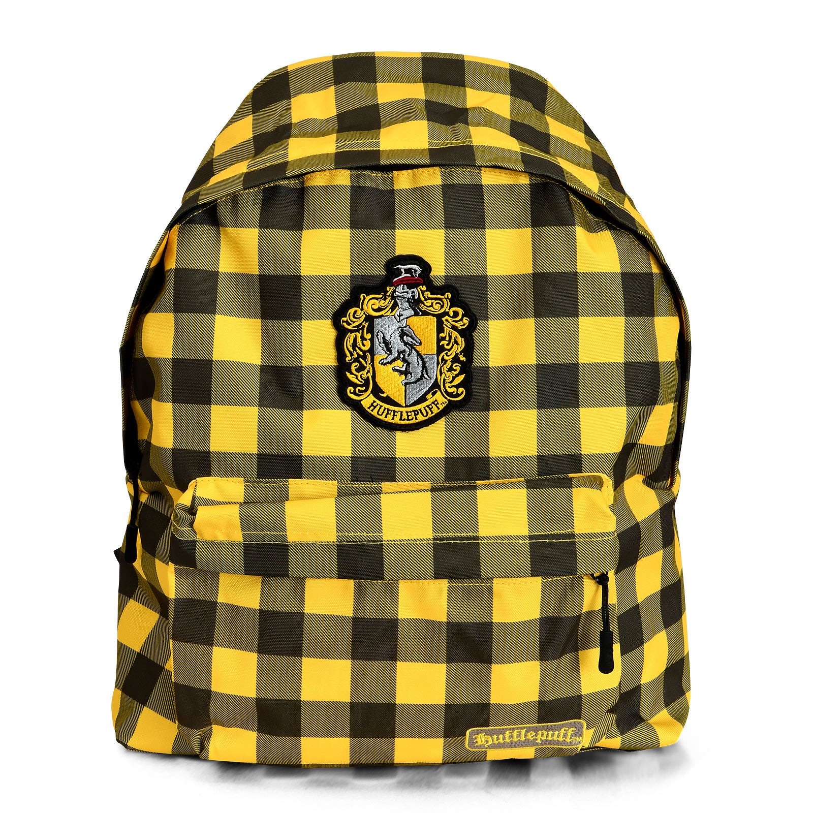 Product image Harry Potter - Hufflepuff Crest Checkered Backpack
