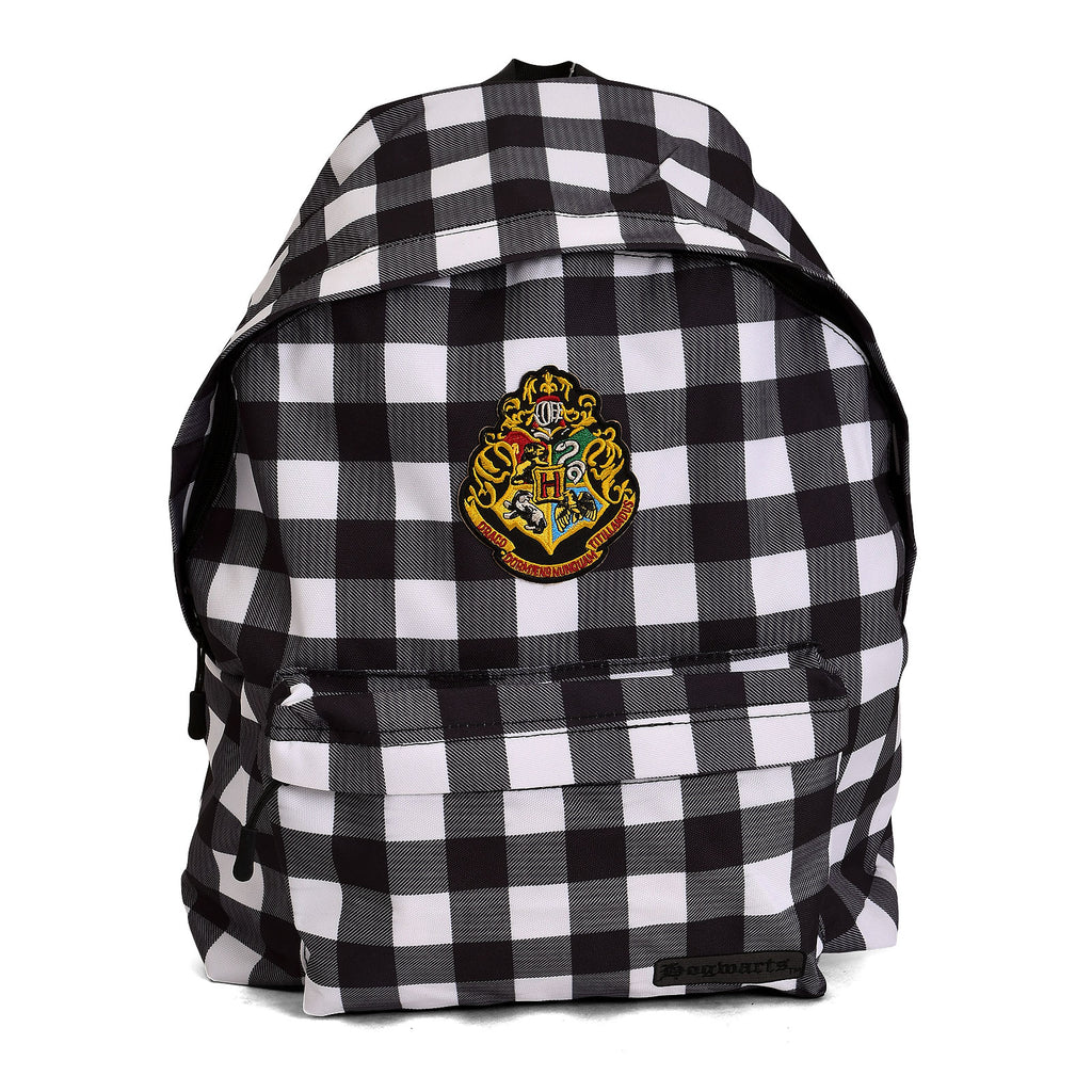 Imagen del producto Harry Potter - Mochila de cuadros con escudo de Hogwarts