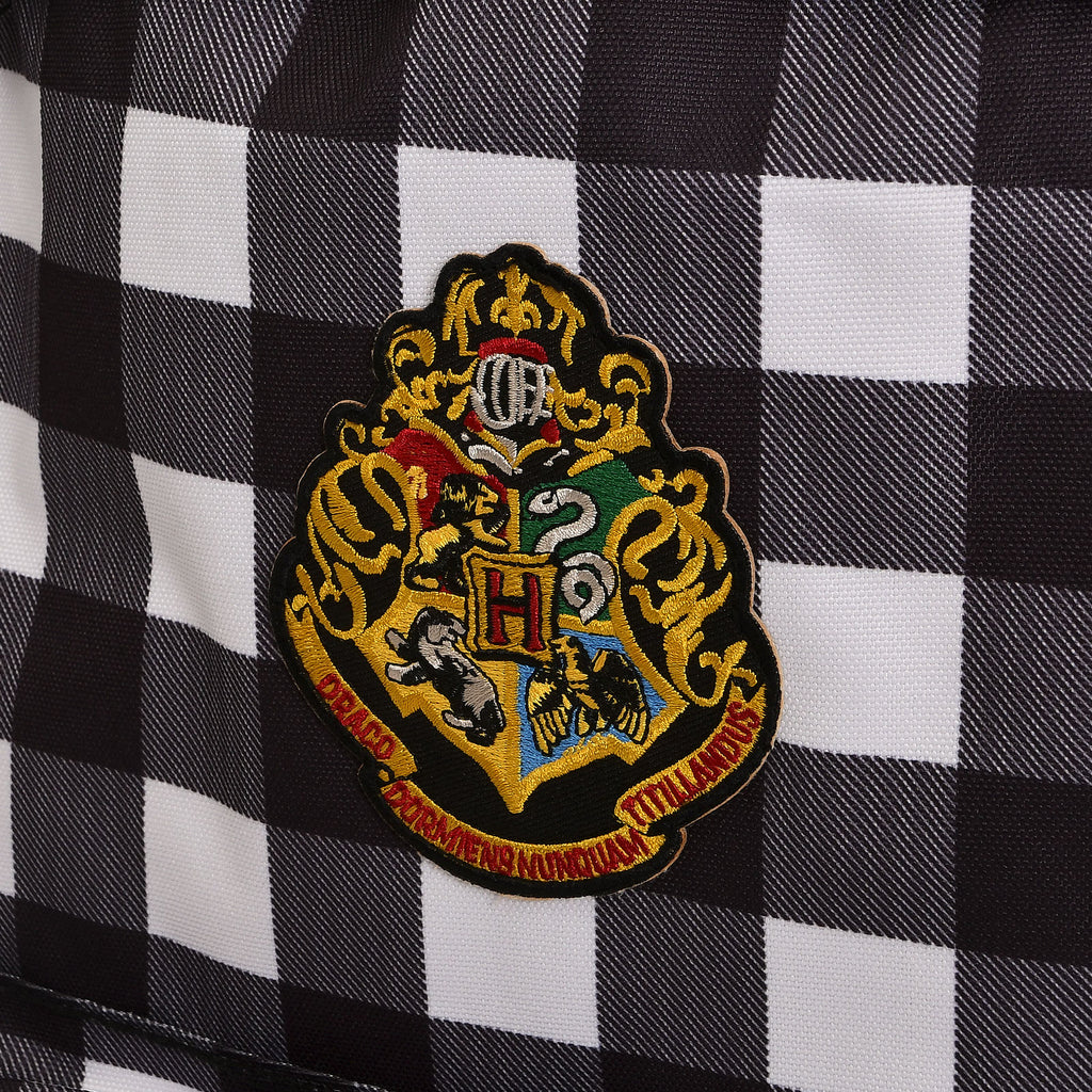 Imagen del producto Harry Potter - Mochila de cuadros con escudo de Hogwarts