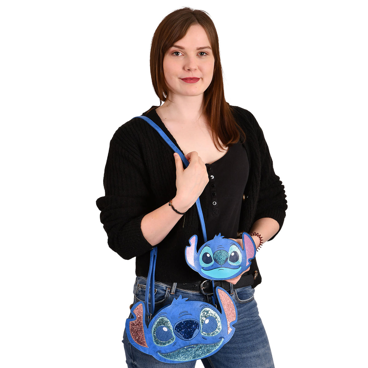 Imagen del producto Lilo & Stitch - Monedero de Purpurina Stitch