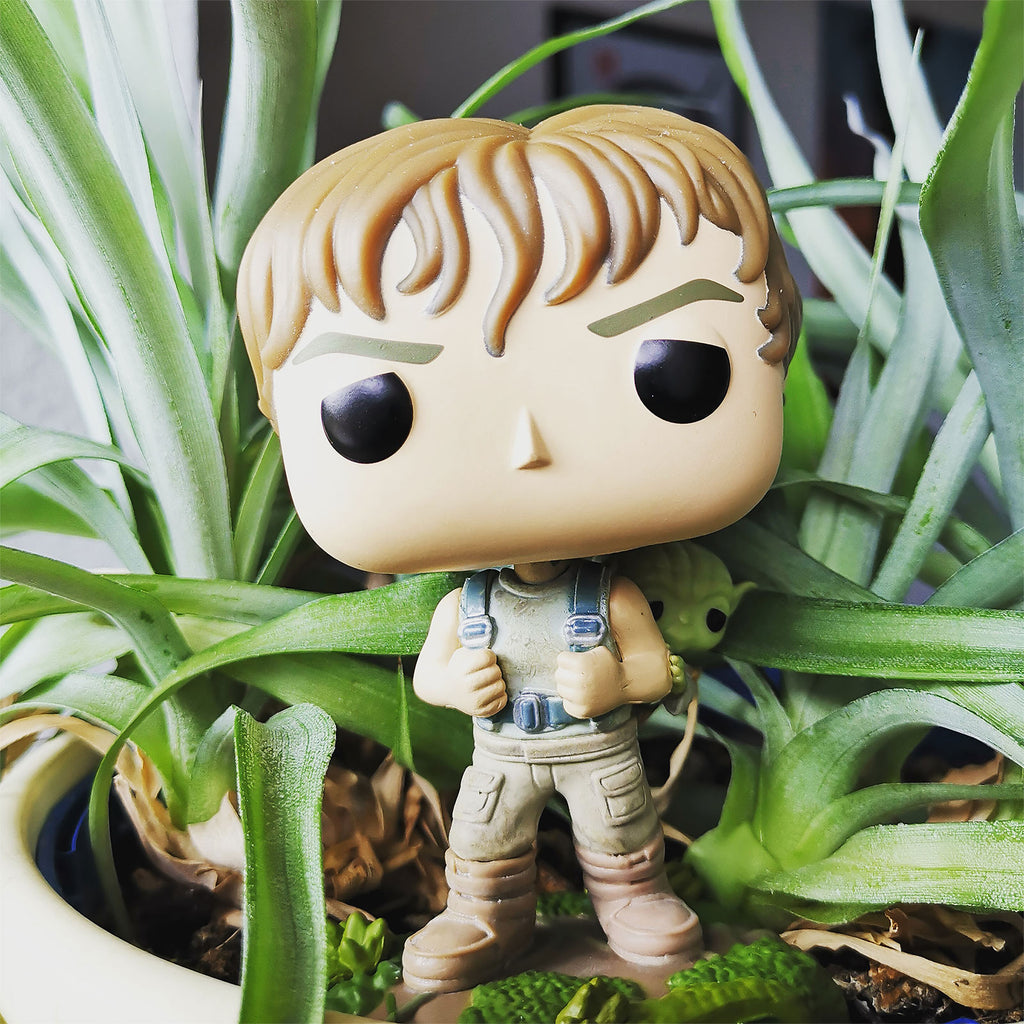 Imagen del producto Star Wars - Luke con Yoda Funko Pop Figura de Cabeza Móvil
