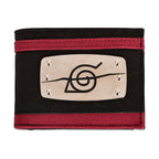 Imagen del producto Naruto - Billetera de metal con símbolo Anti Konoha
