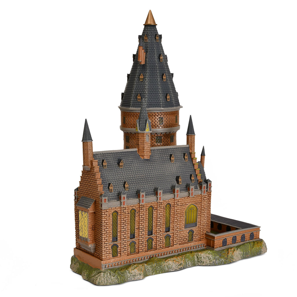 Imagen del producto Réplica en miniatura de la Gran Sala de Hogwarts con Torre Principal iluminada - Harry Potter