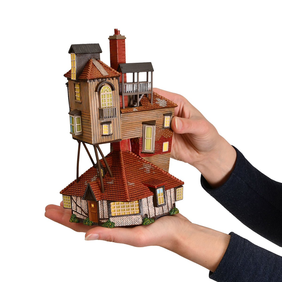 Imagen del producto Réplica en miniatura de La Madriguera con iluminación - Harry Potter