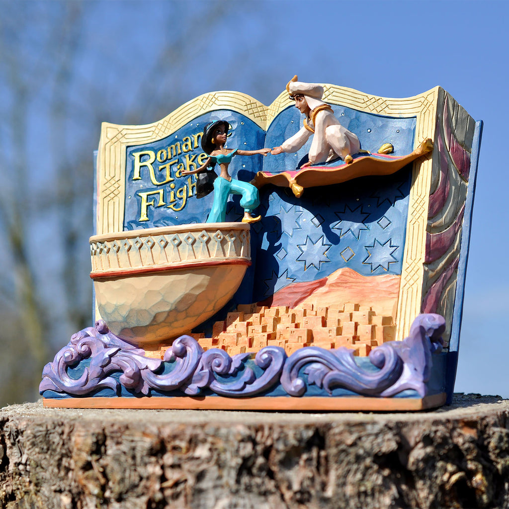 Imagen del producto Aladdin - Romance Takes Flight Storybook Figur