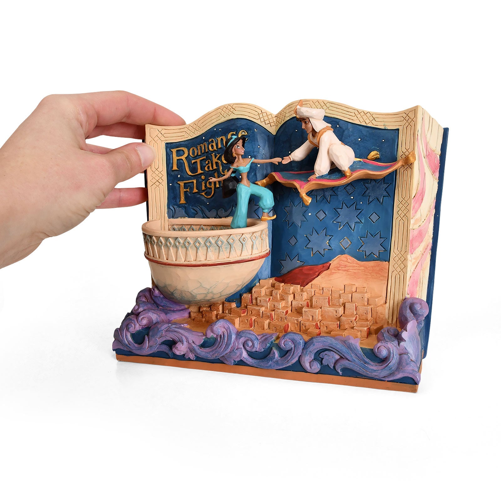 Imagen del producto Aladdin - Romance Takes Flight Storybook Figur