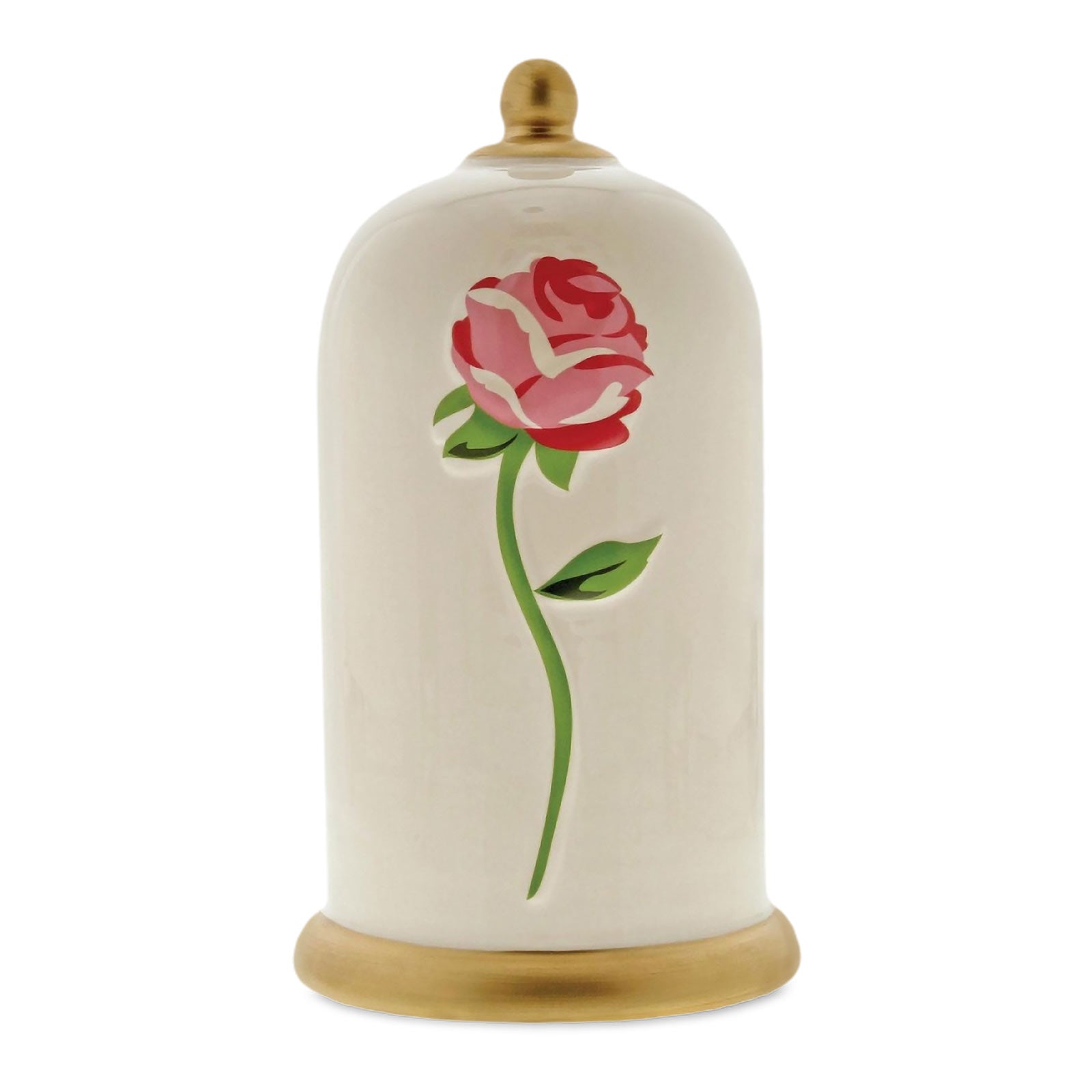 Imagen del producto La Bella y la Bestia - Hucha Encantada Rosa