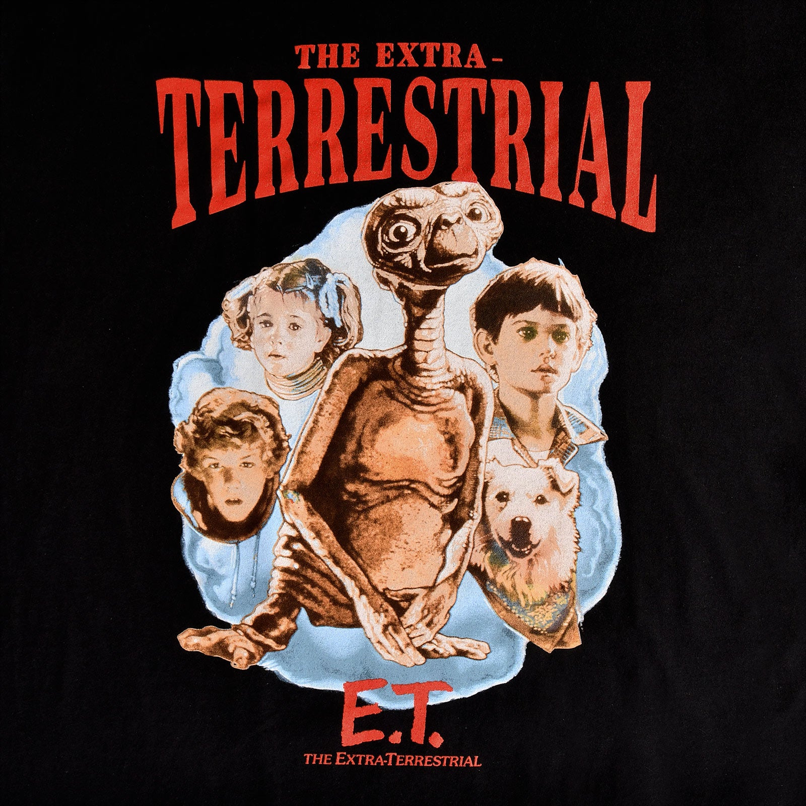 Imagen del producto Camiseta negra de E.T. El Extraterrestre