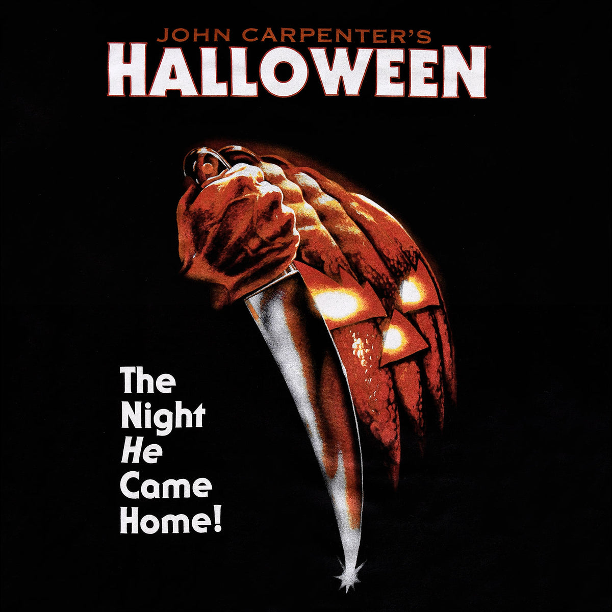 Imagen del producto Halloween - Camiseta negra del póster de la película