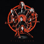 Imagen del producto Black Widow - Camiseta Collage negra