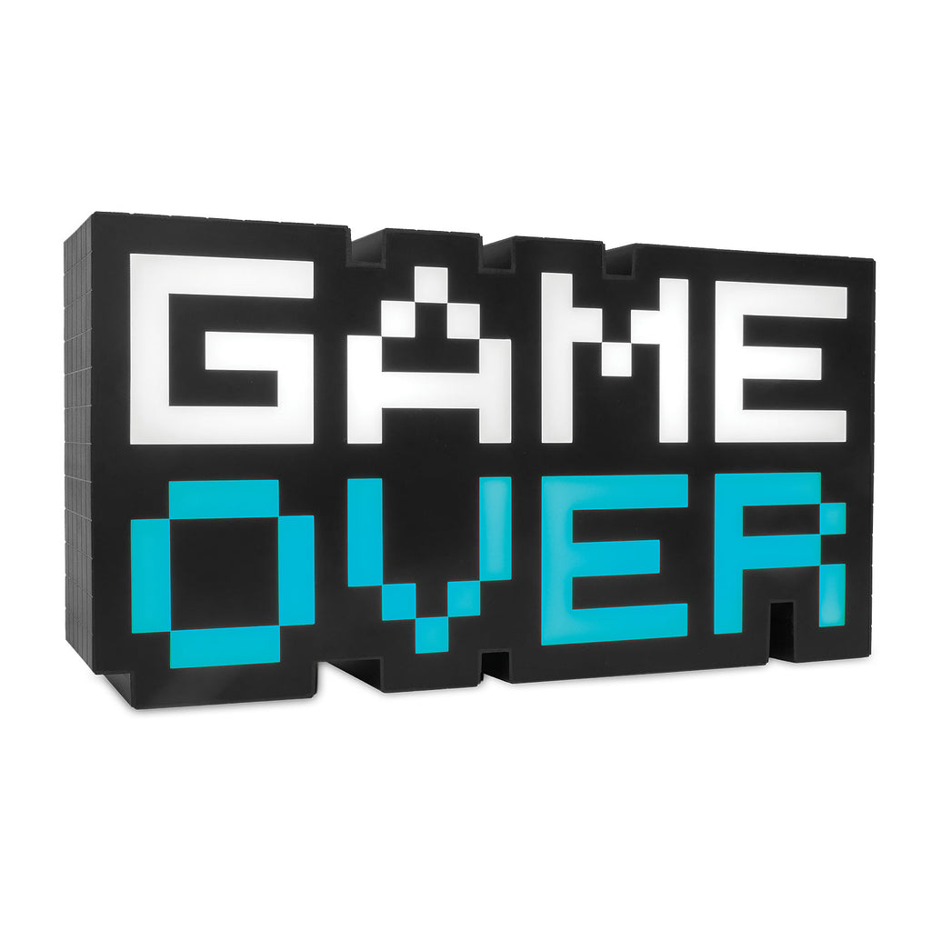 Product image Game Over 8-Bit Retro Table Lamp for Gaming Fans