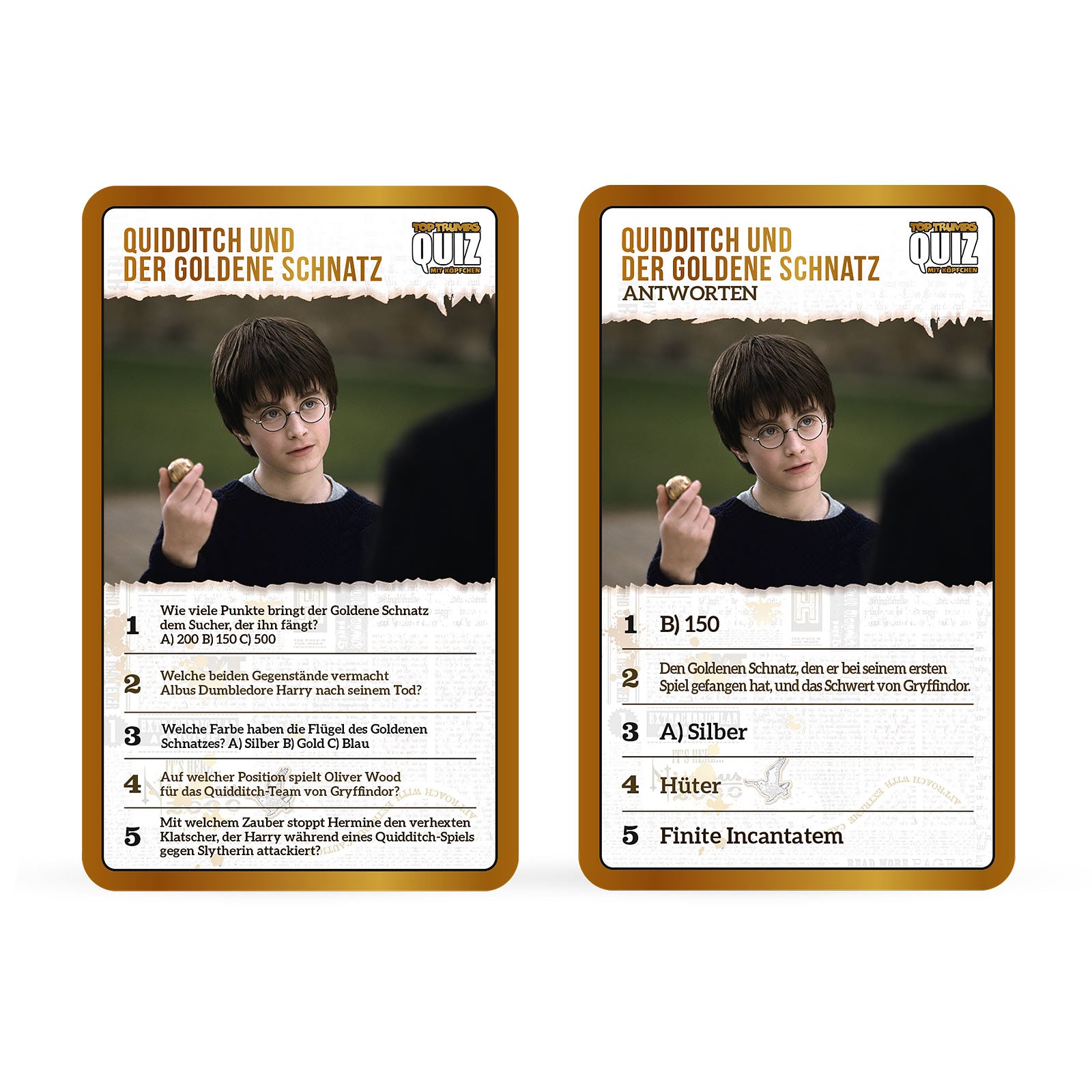 Imagen del producto Harry Potter - Top Trumps Quiz