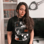 Imagen del producto Death Note - Camiseta de personajes negra