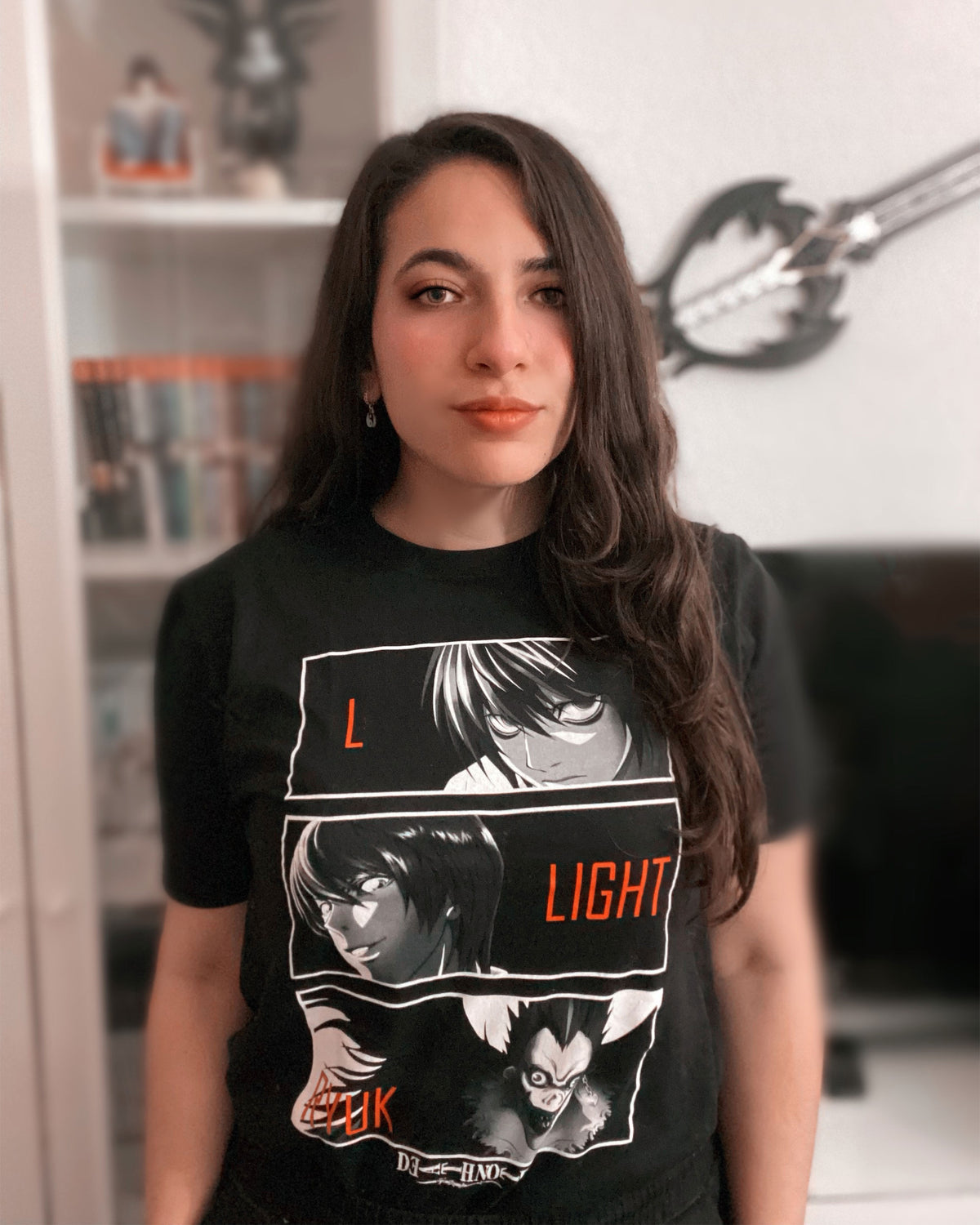 Imagen del producto Death Note - Camiseta de personajes negra