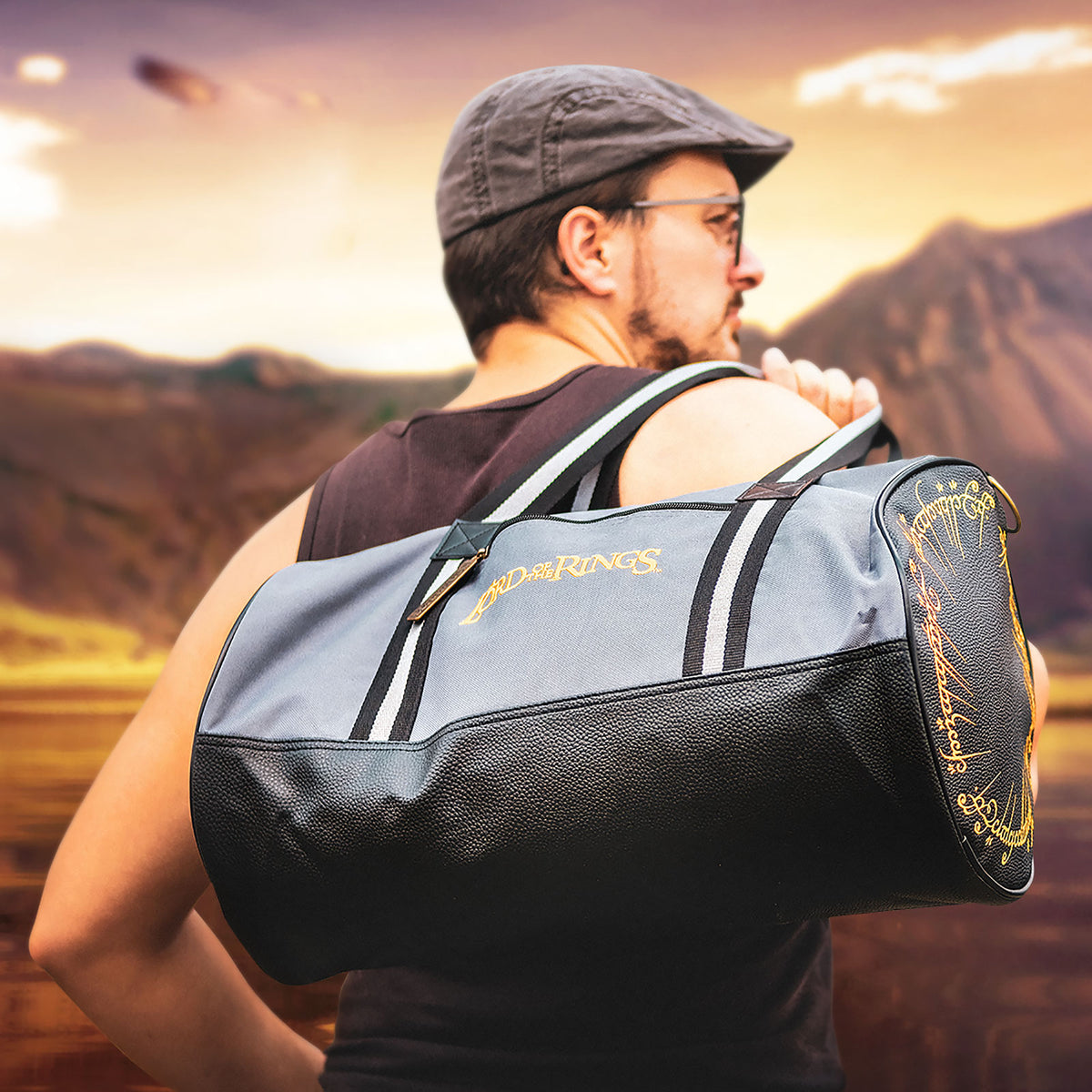 Imagen del producto El Señor de los Anillos - La Única Bolsa de Deporte Negra