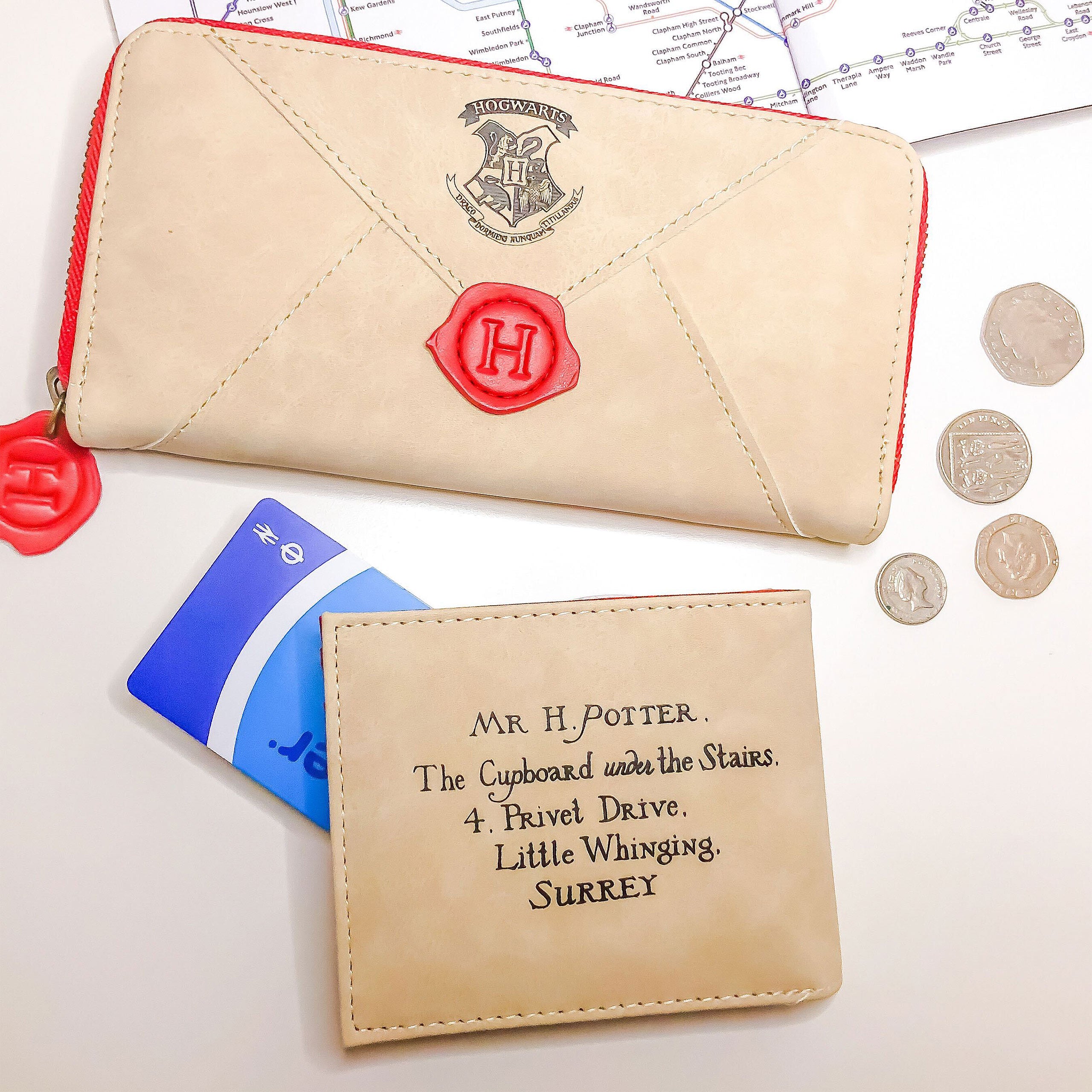 Imagen del producto Cartera de Mujer Carta de Hogwarts - Harry Potter