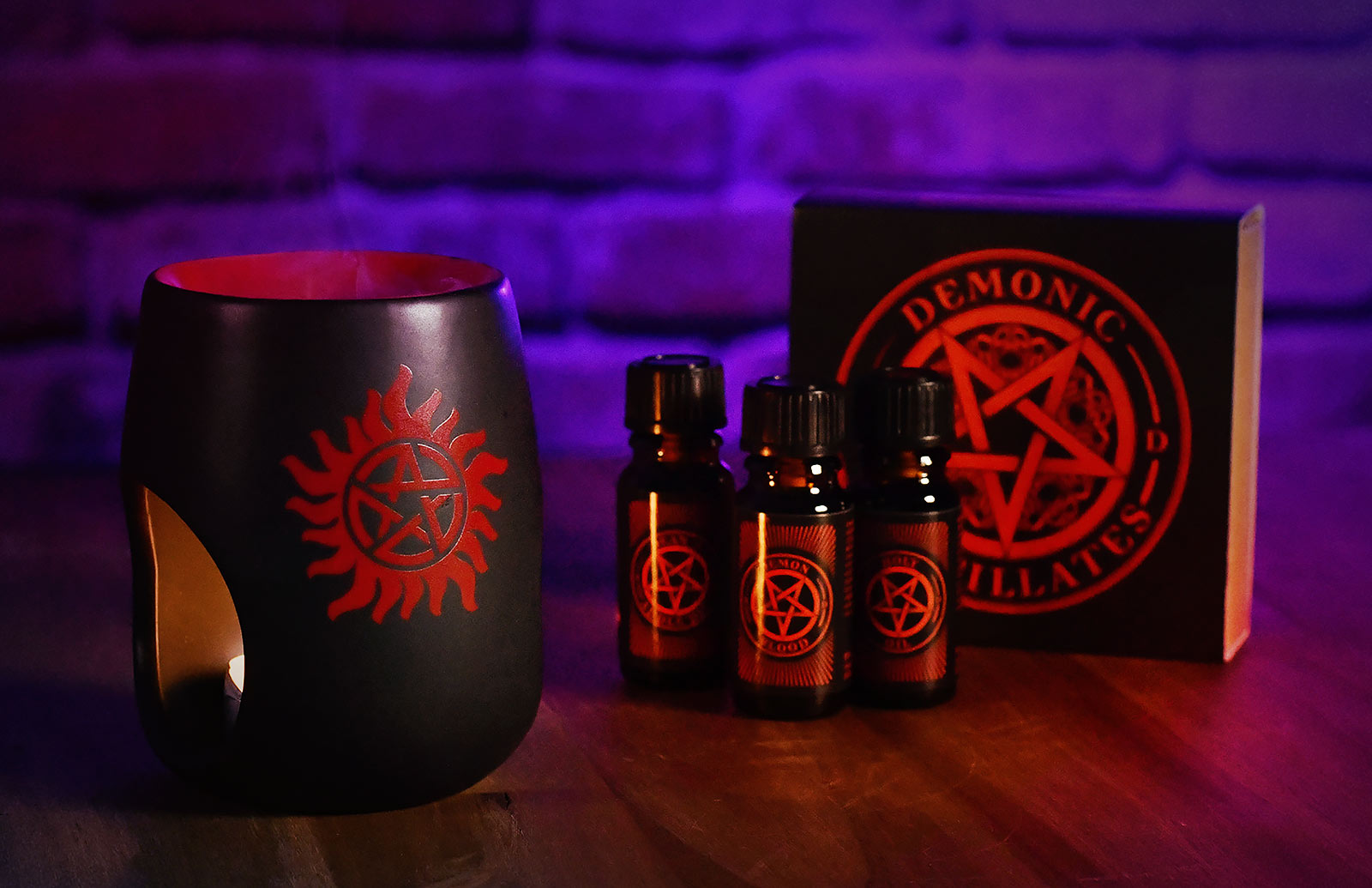 Imagen del producto Set de aceites esenciales para fans de Supernatural