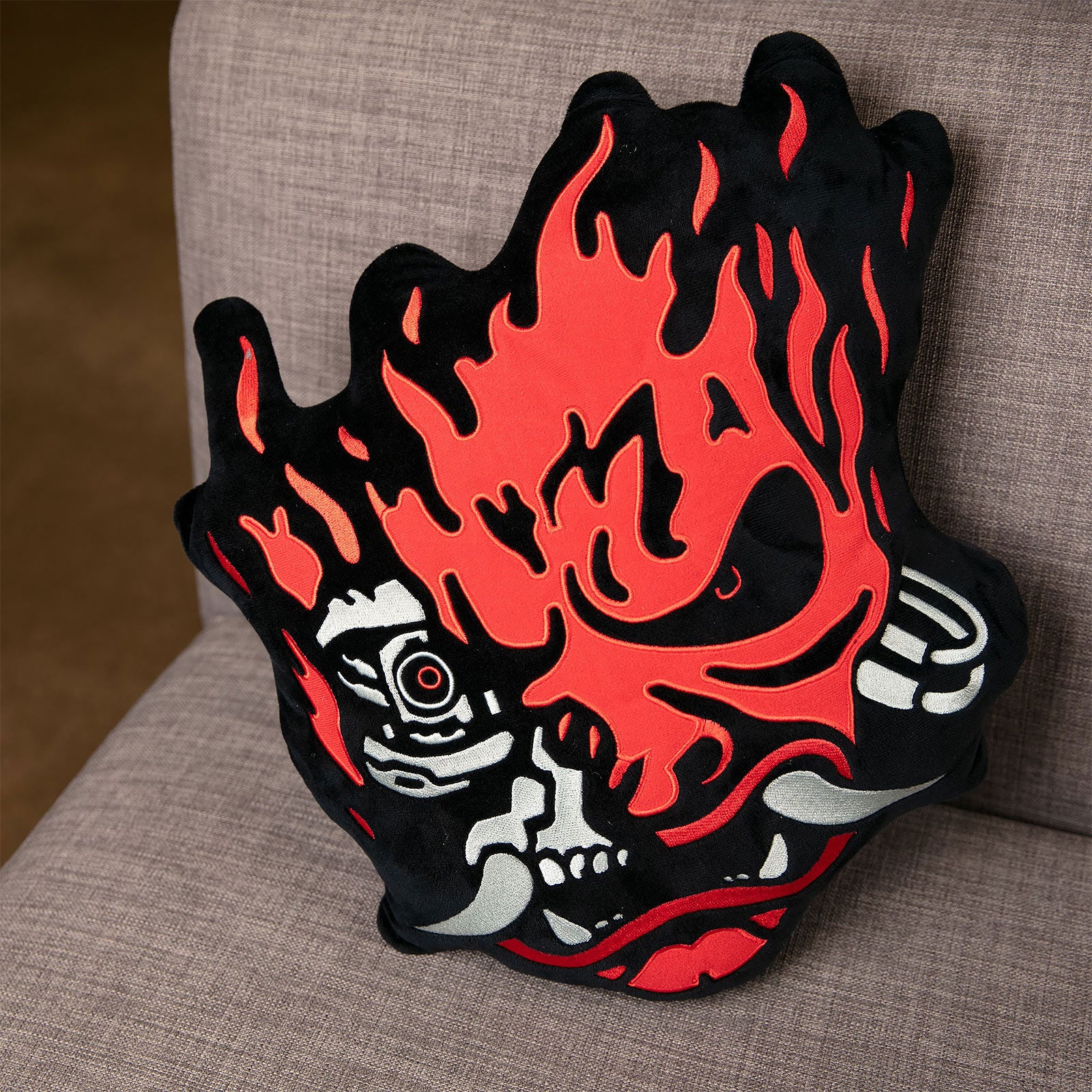 Imagen del producto Cyberpunk 2077 - Almohada con logo Samurai