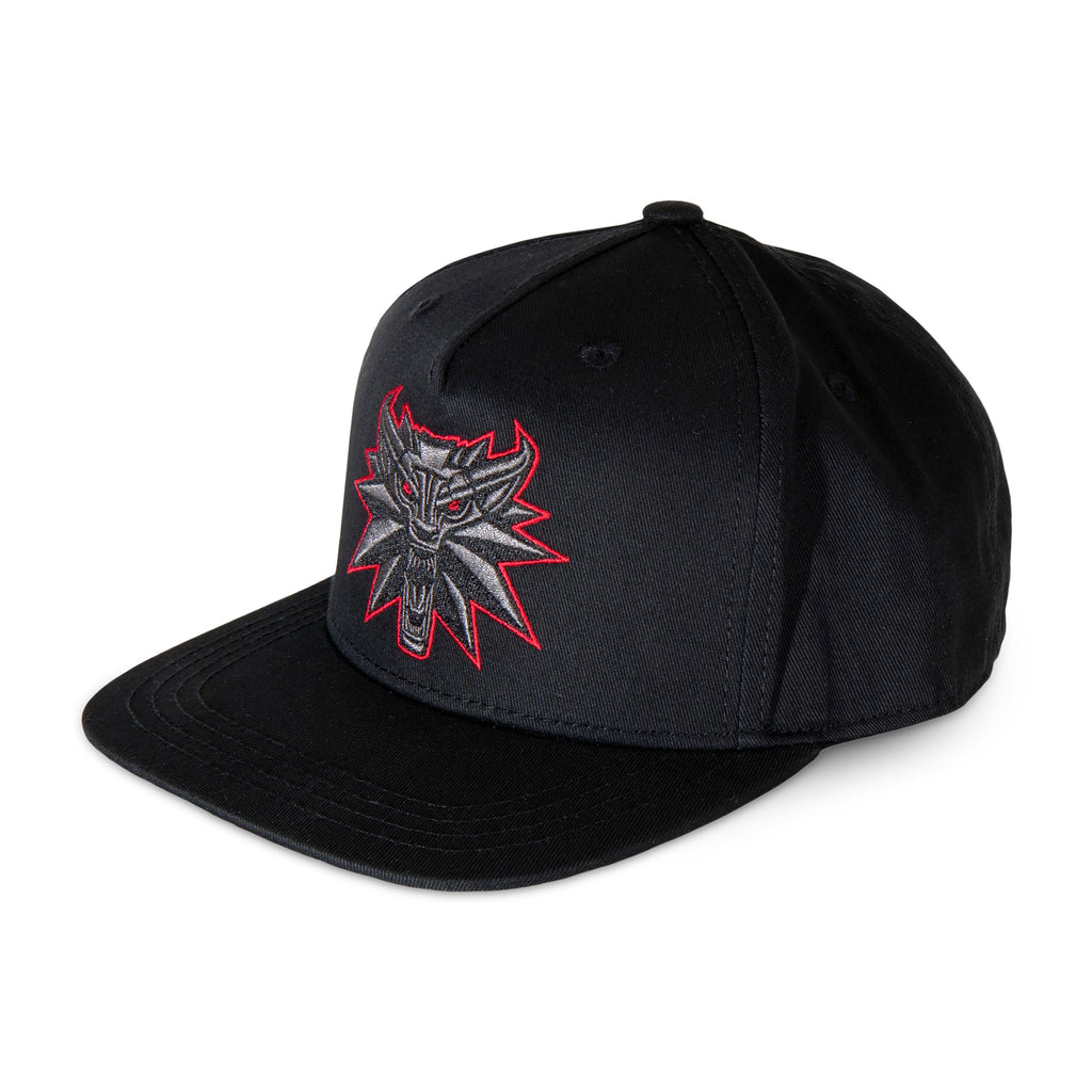 Imagen del producto Witcher - Gorra Snapback del Medallón del Lobo Negro