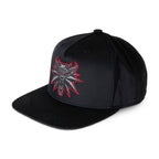 Imagen del producto Witcher - Gorra Snapback del Medallón del Lobo Negro