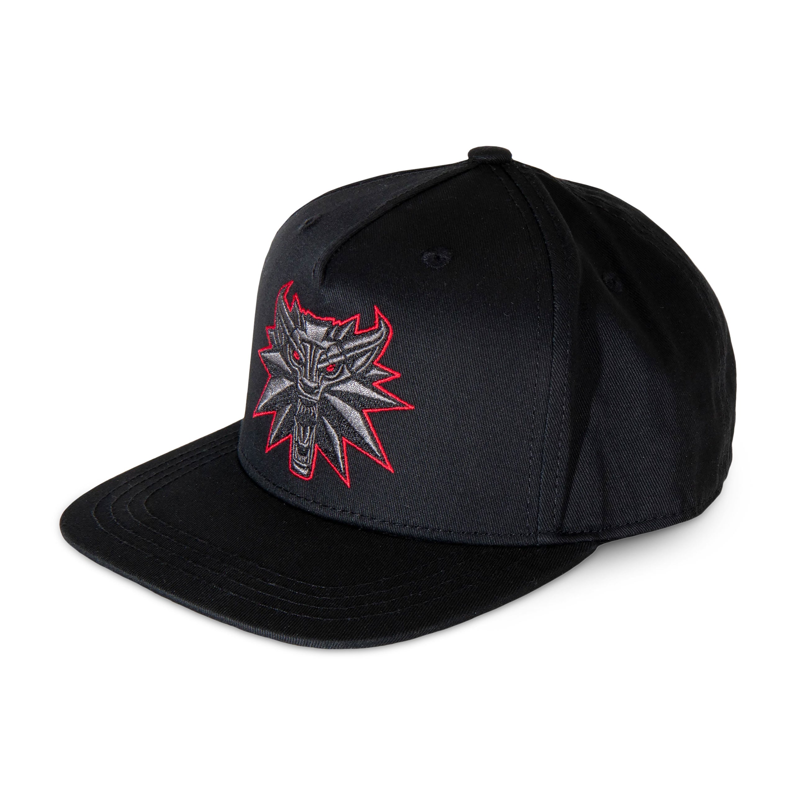 Imagen del producto Witcher - Gorra Snapback del Medallón del Lobo Negro