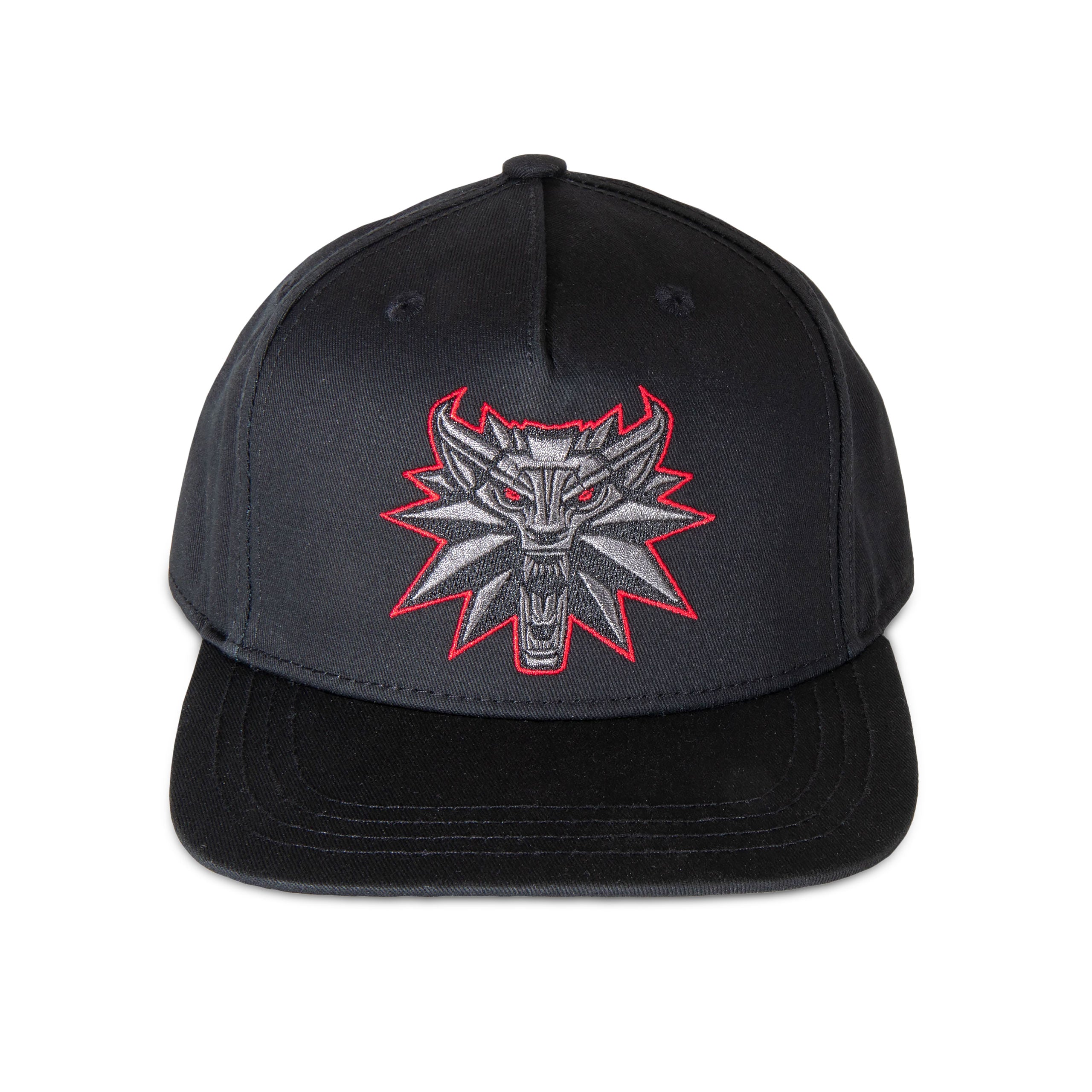 Imagen del producto Witcher - Gorra Snapback del Medallón del Lobo Negro