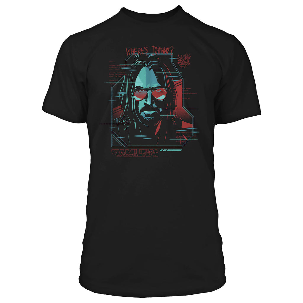 Imagen del producto Cyberpunk 2077 - Camiseta Digital Ghost negra