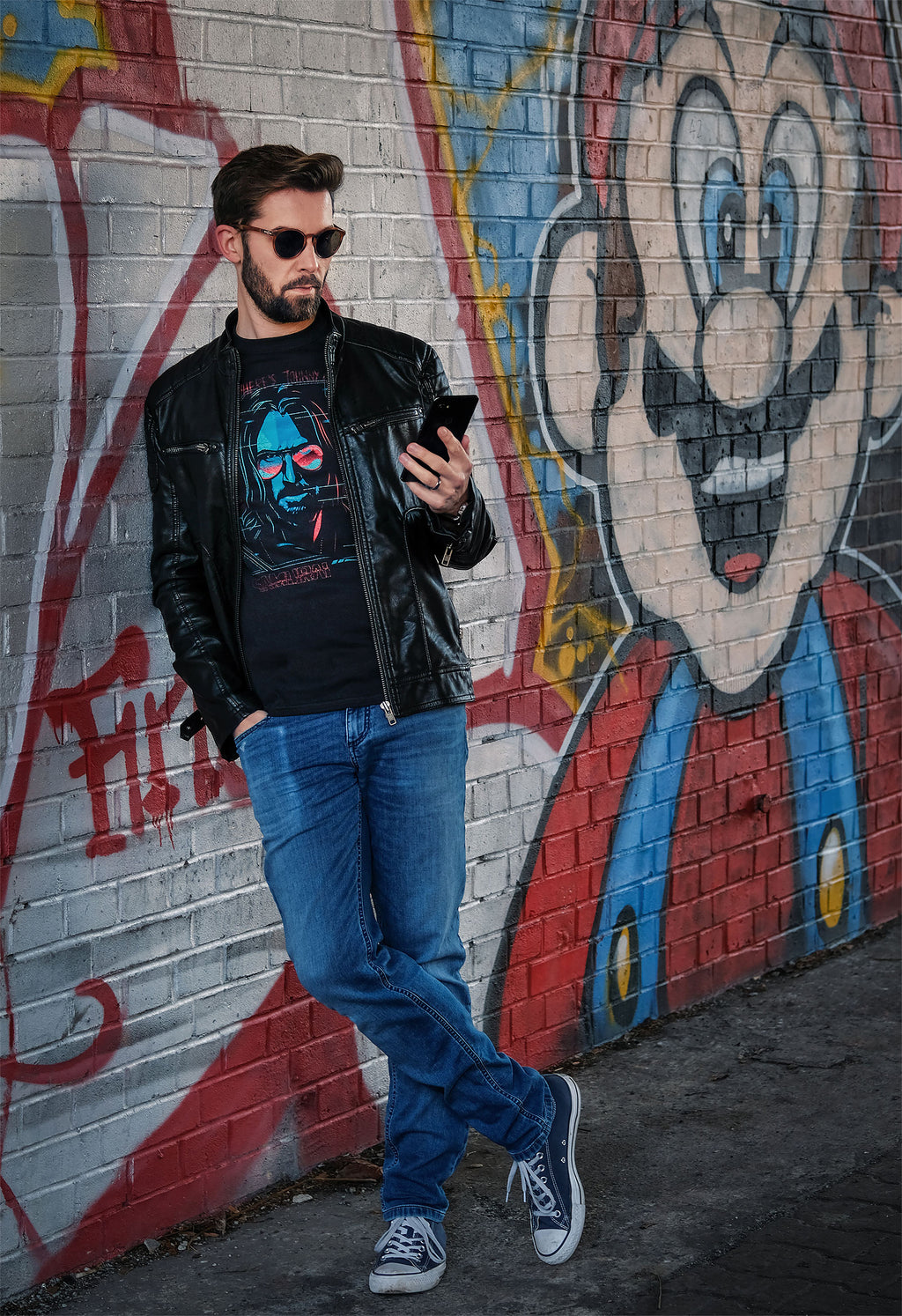 Imagen del producto Cyberpunk 2077 - Camiseta Digital Ghost negra