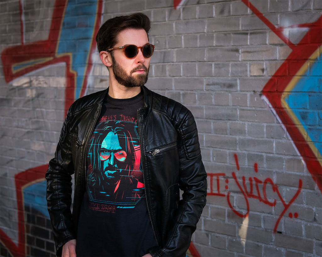 Imagen del producto Cyberpunk 2077 - Camiseta Digital Ghost negra