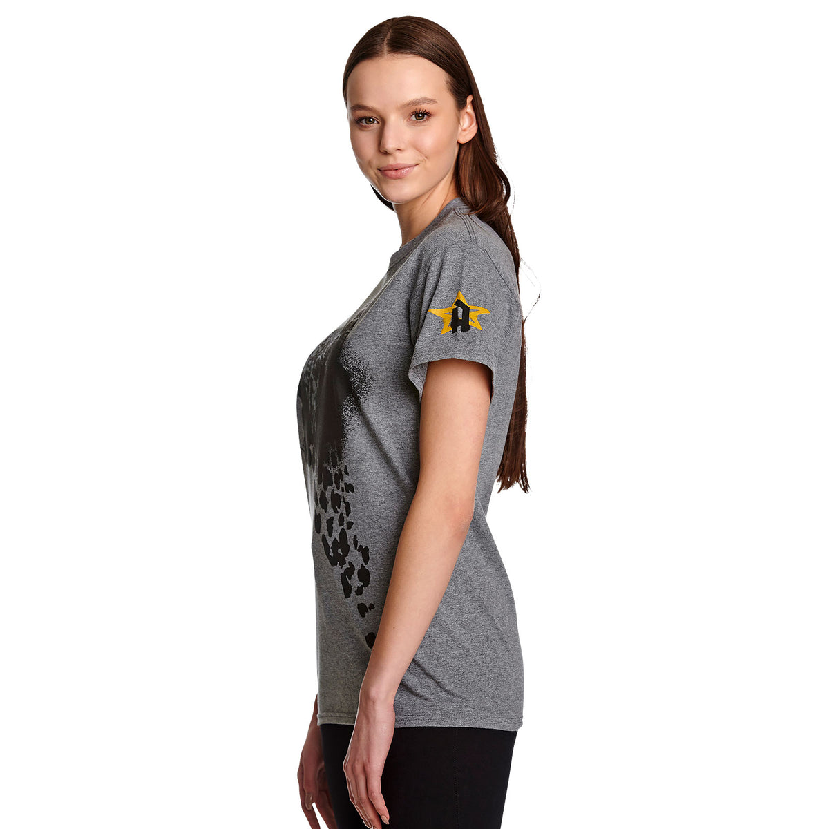 Imagen del producto Cyberpunk 2077 - Camiseta gris con spray de Animals