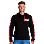 Imagen del producto Marvel - Sudadera con capucha y estampado en la manga negra