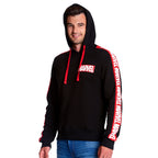 Imagen del producto Marvel - Sudadera con capucha y estampado en la manga negra