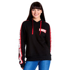 Imagen del producto Marvel - Sudadera con capucha y estampado en la manga negra