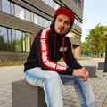 Imagen del producto Marvel - Sudadera con capucha y estampado en la manga negra