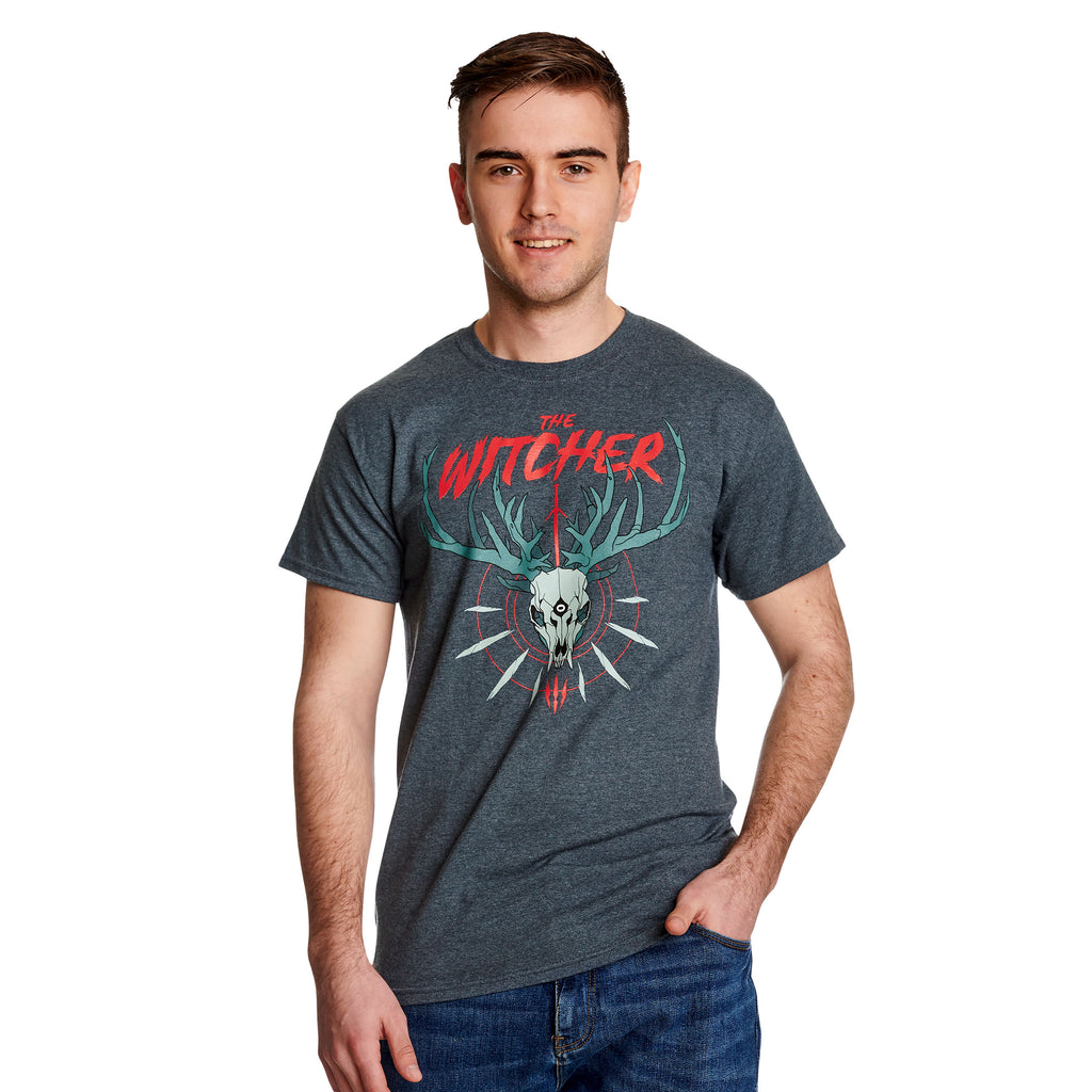 Imagen del producto Witcher - Camiseta Trophy Hunter gris