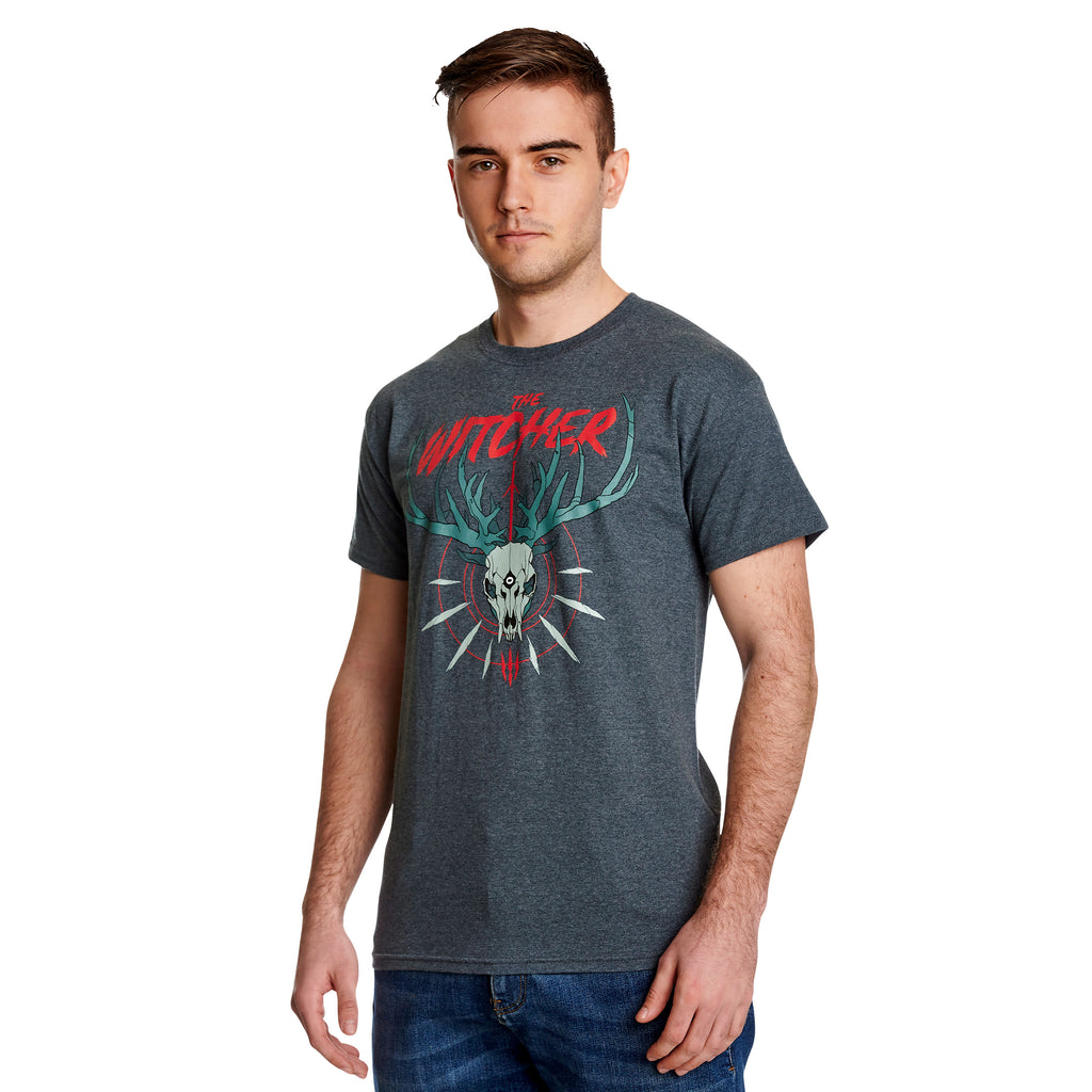 Imagen del producto Witcher - Camiseta Trophy Hunter gris