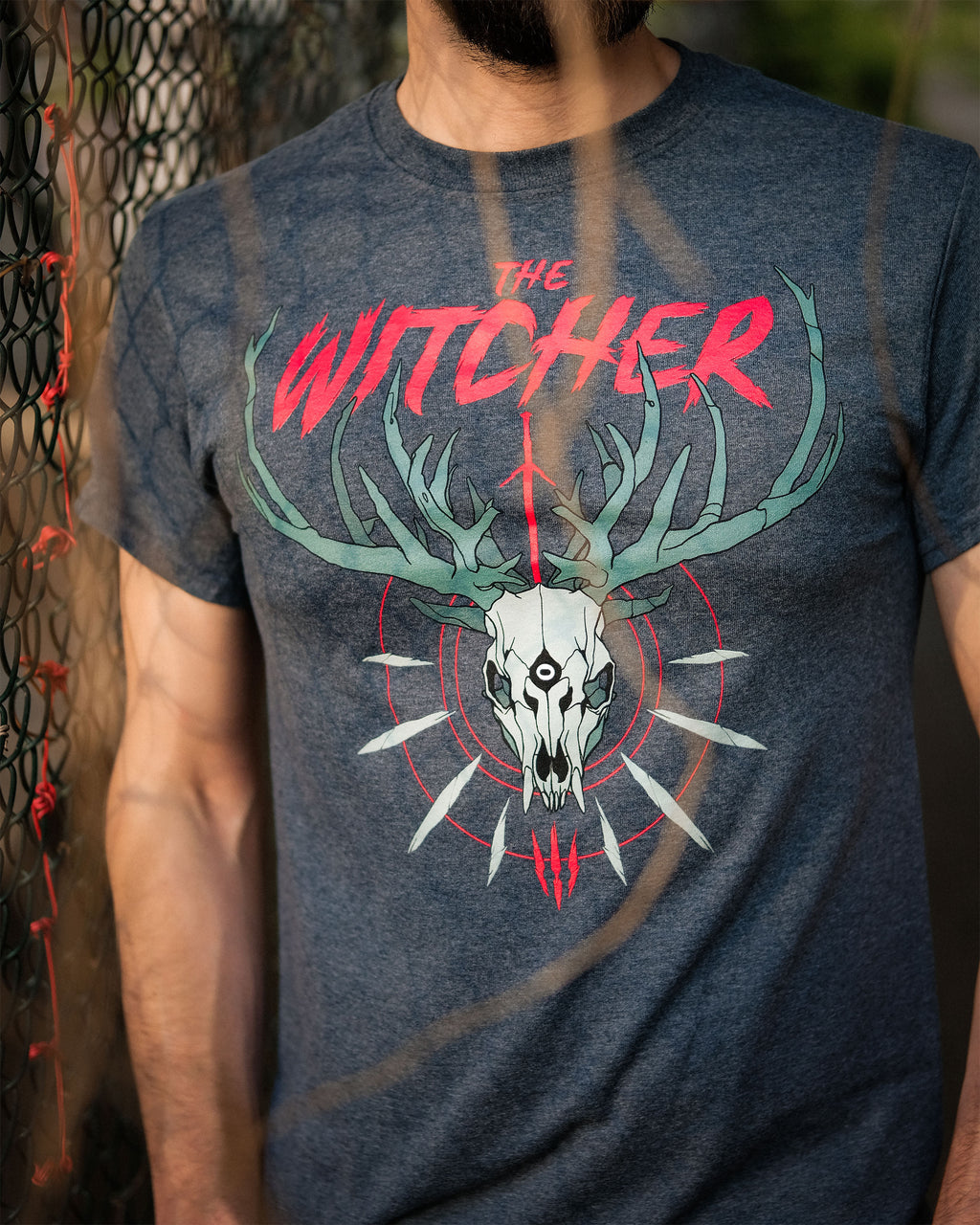 Imagen del producto Witcher - Camiseta Trophy Hunter gris