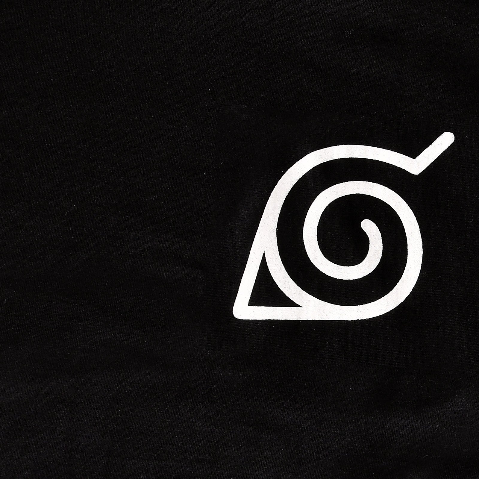Imagen del producto Naruto - Camiseta Mini Símbolo de Konoha negra