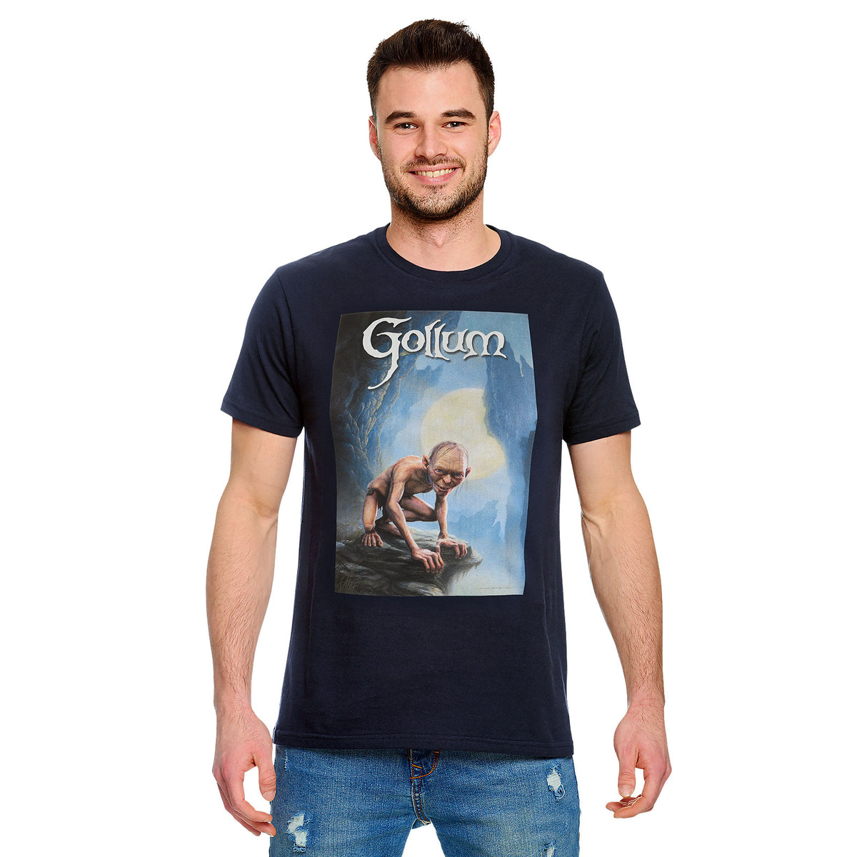 Imagen del producto El señor de los anillos - Camiseta de Gollum azul