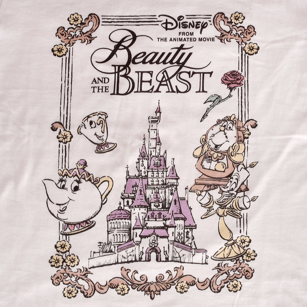 Imagen del producto La Bella y la Bestia - Camiseta de película para mujer en blanco