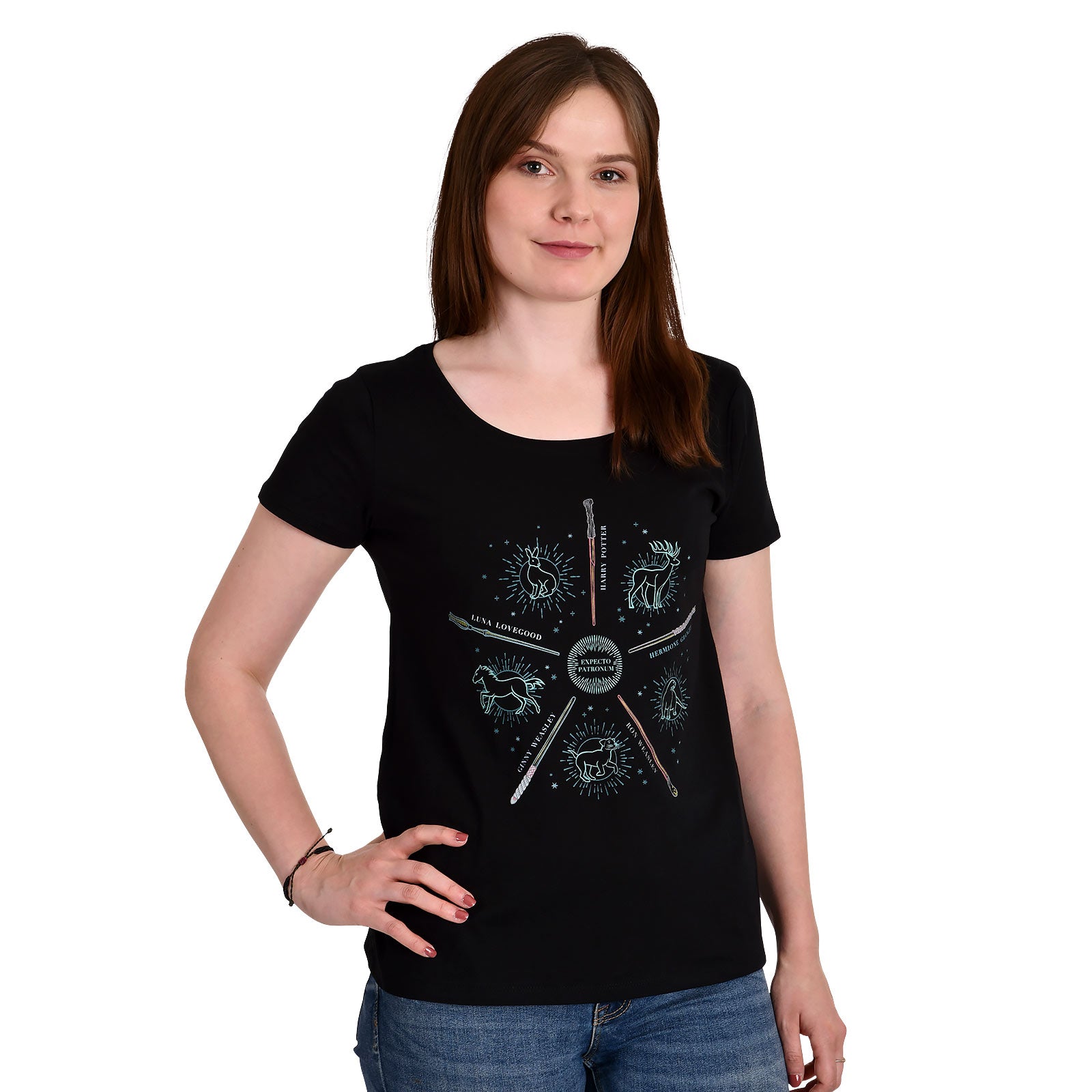 Product image Harry Potter - Patronus Friends Women's T-Shirt Black