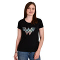Imagen del producto Wonder Woman - 1984 Logo Camiseta de mujer negra