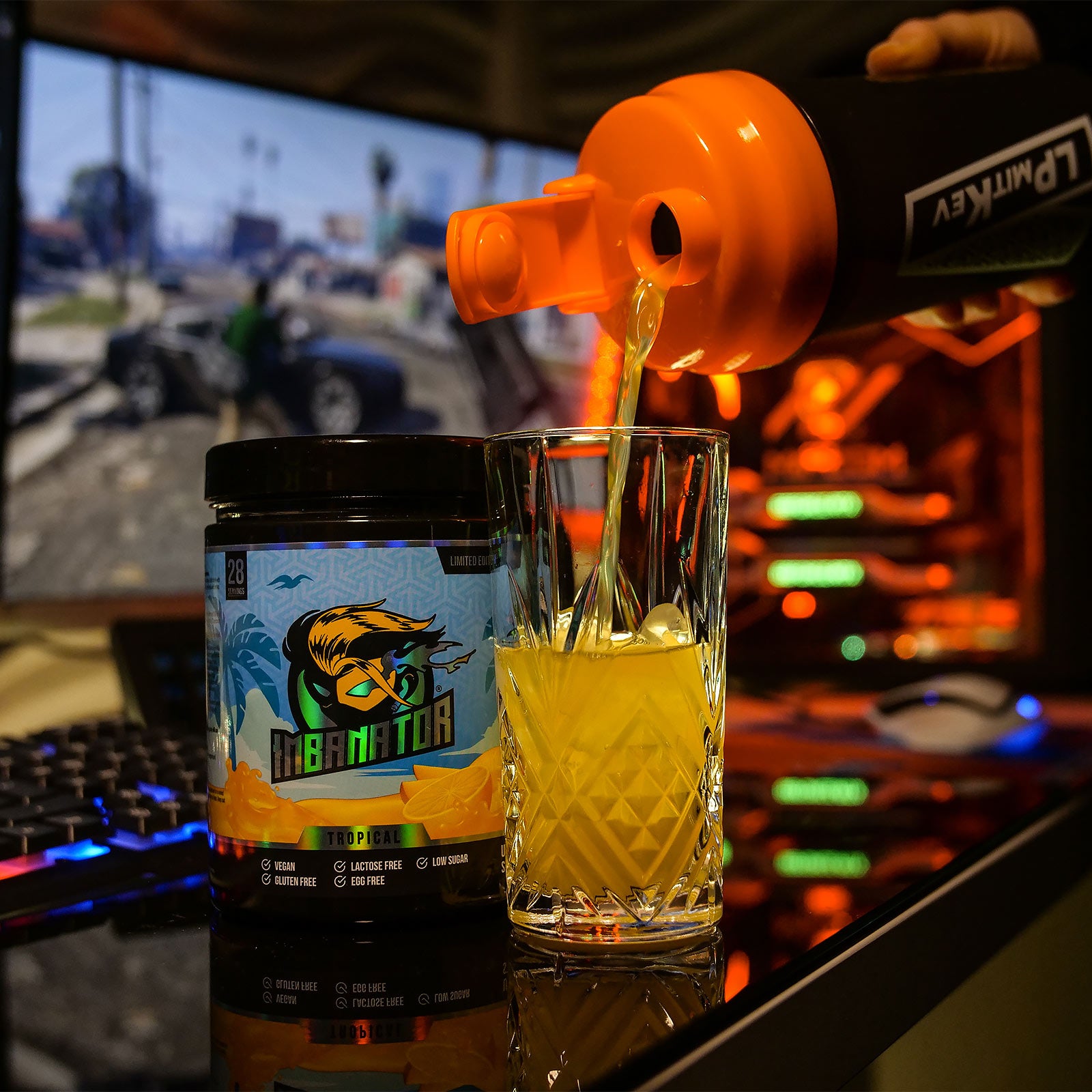 Product image LootBoy Imbanator Booster Tropical drink powder