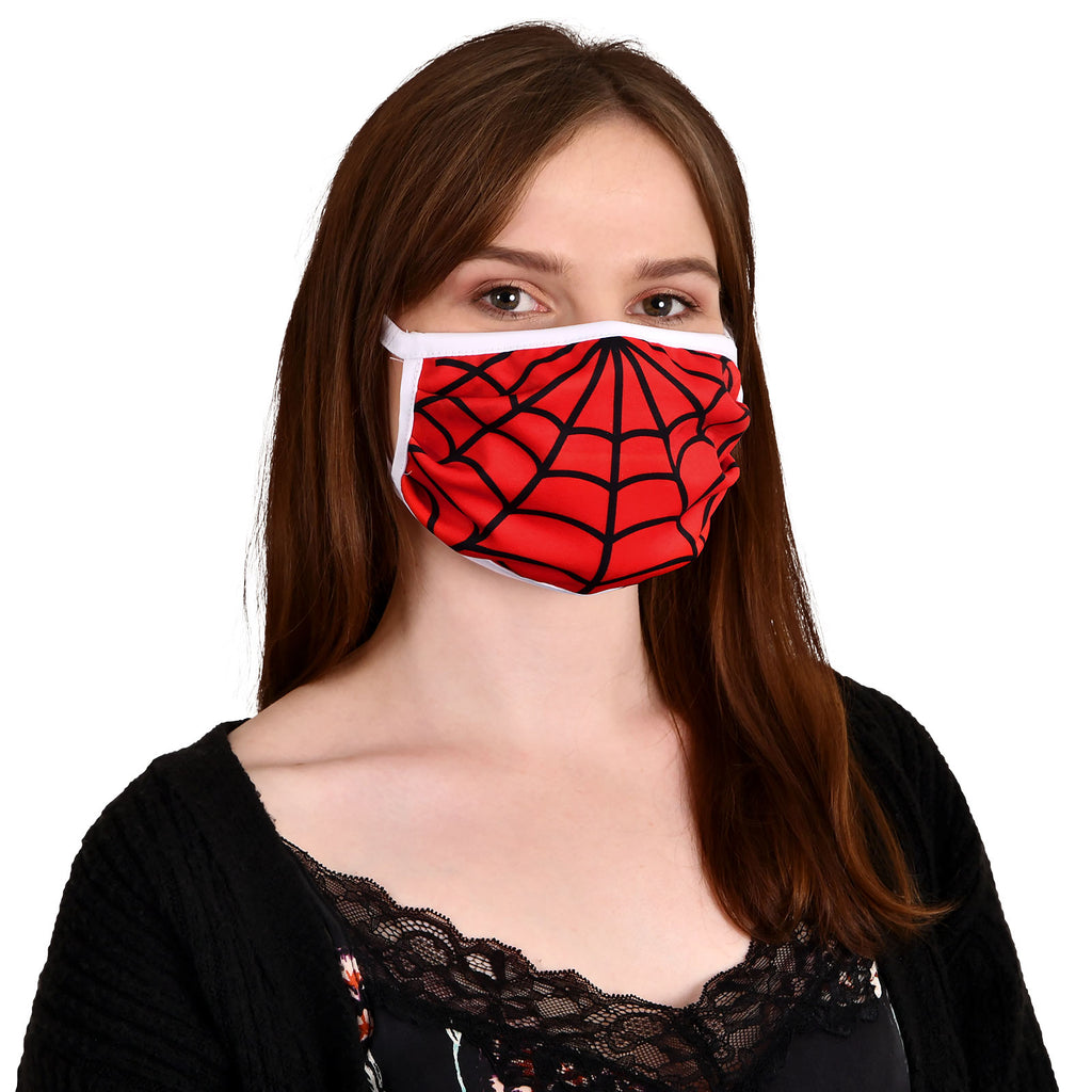 Imagen del producto Máscara facial de telaraña para fans de Spider-Man