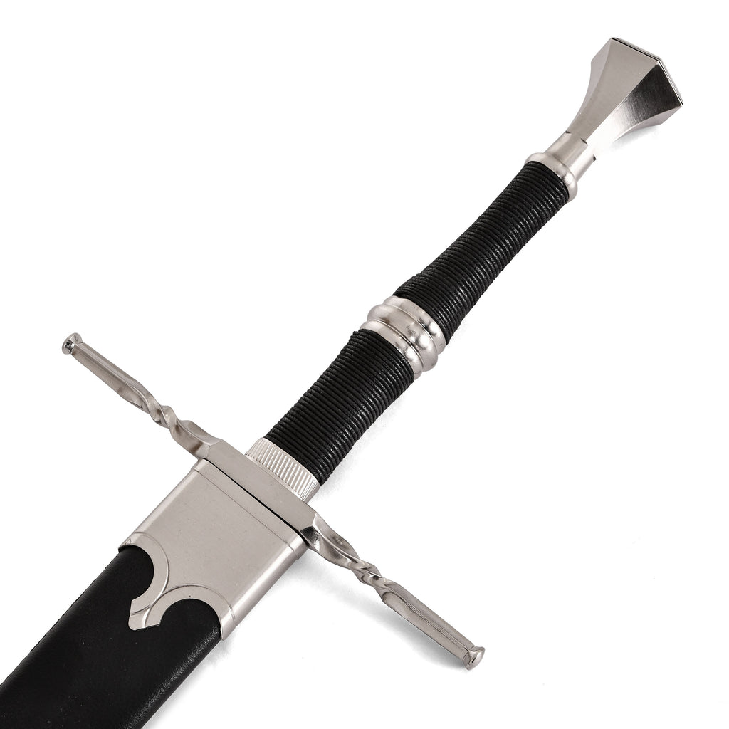 Imagen del producto Réplica de la espada de acero de Geralt de Rivia con vaina para fans de Witcher